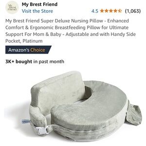My Brest Friend Nursing Pillow-Brand New